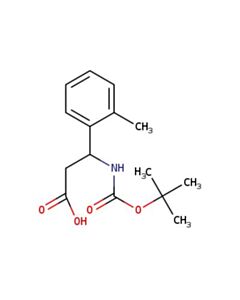 Astatech BOC-3-AMINO-3-(2-METHYLPHENYL)PROPIONIC ACID; 1G; Purity 95%; MDL-MFCD02090696